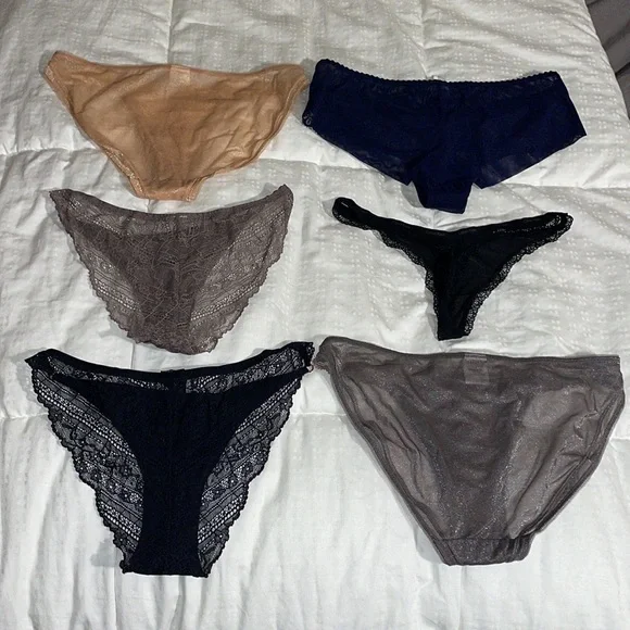 - 6 Calvin Klein new or worn maybe few hours each max sz S